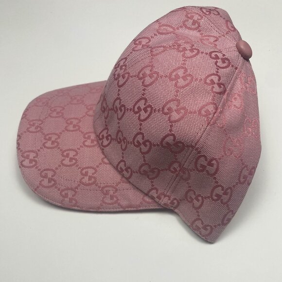 Gucci GG Pink Canvas Baseball Bat Size Medium - Picture 1 of 9